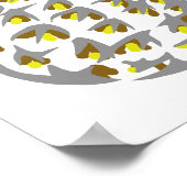 Ananas Poster (Ecke)