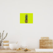 Ananas Poster (Küche)