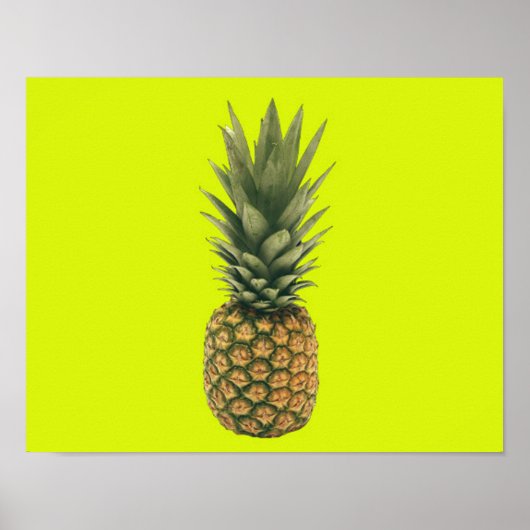 Ananas Poster (Vorne)