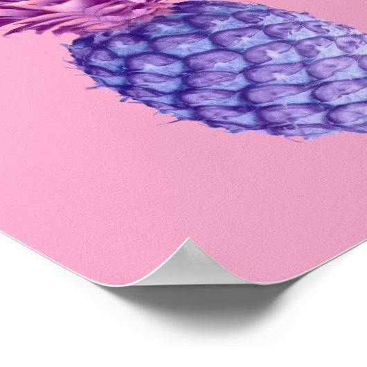 Ananas Poster (Ecke)