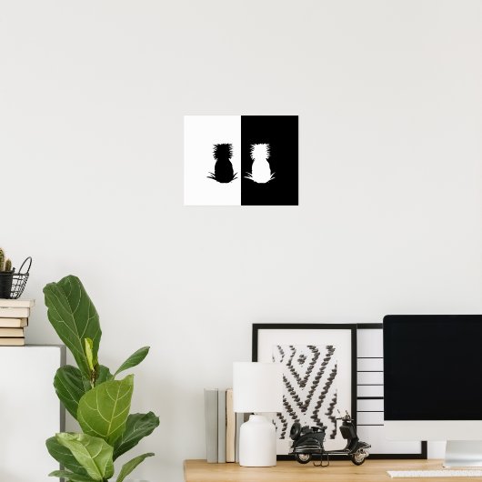 Ananas Poster (Heimbüro)