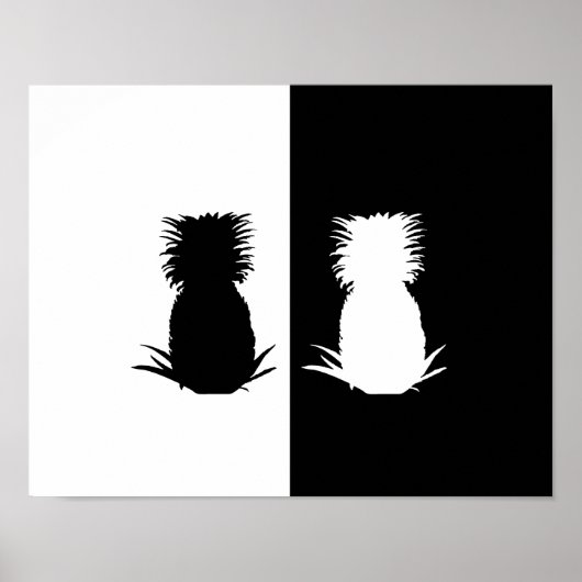 Ananas Poster (Vorne)