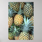 Ananas-Poster Poster (Vorne)