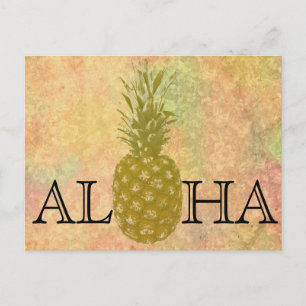 Ananas Postkarte