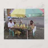 Ananas Postkarte (Vorderseite)