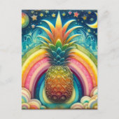 Ananas Postkarte (Vorderseite)