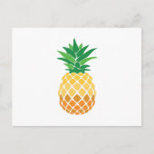 Ananas Postkarte (Vorderseite)
