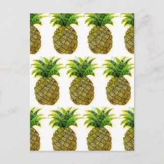 Ananas Postkarte
