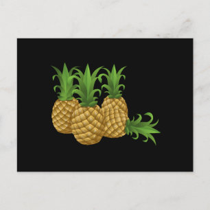 Ananas Postkarte