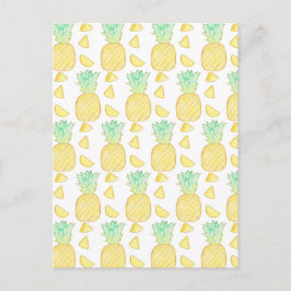 Ananas Postkarte