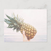 Ananas Postkarte (Vorderseite)