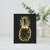 Ananas Postkarte (Stehend Vorderseite)
