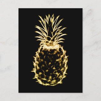 Ananas Postkarte