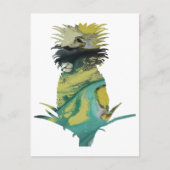 Ananas Postkarte (Vorderseite)