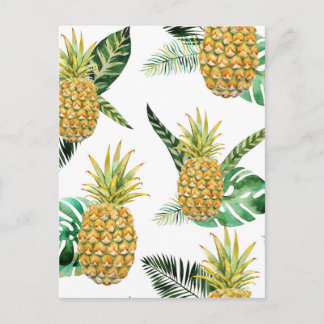 Ananas Postkarte