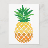 Ananas Postkarte (Vorderseite)