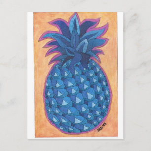 Ananas Postkarte