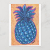 Ananas Postkarte (Vorderseite)