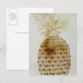 Ananas Postkarte (Vorne/Hinten)