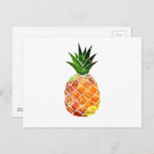 Ananas Postkarte (Vorne/Hinten)