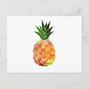 Ananas Postkarte
