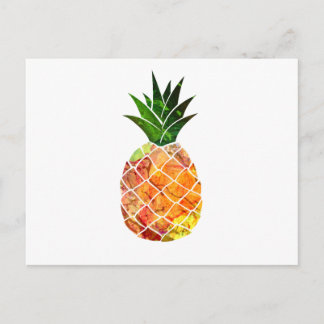 Ananas Postkarte