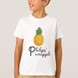 Ananas-Power: Trendy und einzigartiger P-T - Shirt
