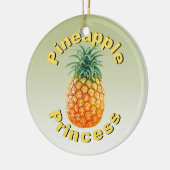 Ananas Princess Keramik Ornament (Links)