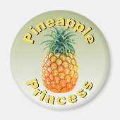 Ananas Princess Magnet (Vorne)