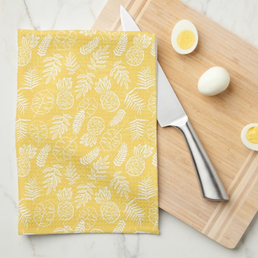 Ananas Print Kitchen Handtuch (Viertel Falte)