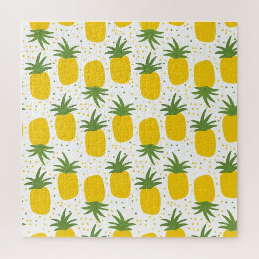 Ananas-Punkte: Sommerfruchtdesign Puzzle (Vertikal)