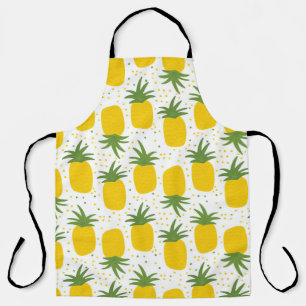 Ananas-Punkte: Sommerfruchtdesign Schürze