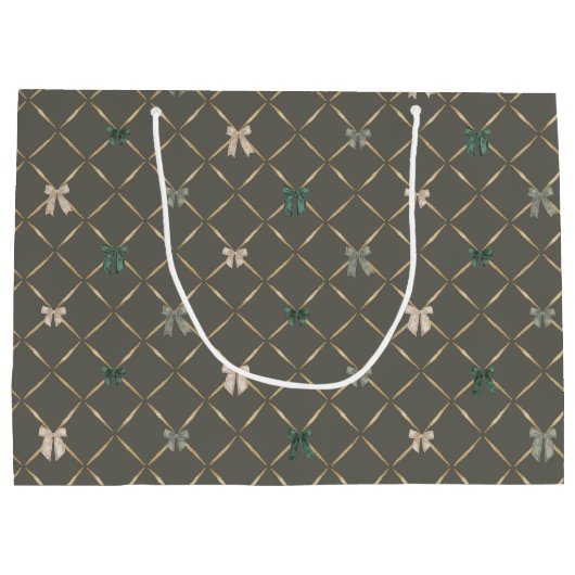 Ananas Rainbows, Weihnachten im hawaiianischen Sti Große Geschenktüte (Rückseite)