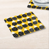 Ananas Rechteckiger Pappuntersetzer (angewinkelt)