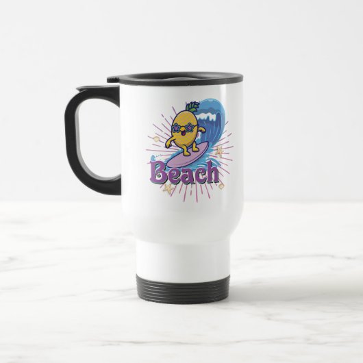 Ananas Reisebecher (Links)