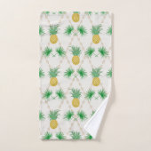 Ananas, Retro-Badehandtuch-Set Badhandtuch Set (Handtuch)