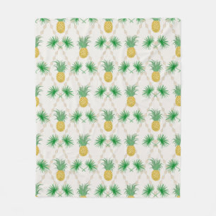 Ananas, Retro Fleecedecke