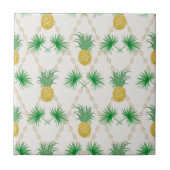Ananas, Retro Fliese (Vorderseite)