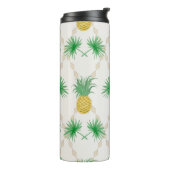Ananas, Retro Thermosbecher (Nach links gedreht)