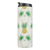 Ananas, Retro Thermosbecher (Nach rechts gedreht)