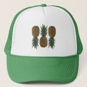Ananas Retro Vegan und vegetarisch Vintag Obst Truckerkappe