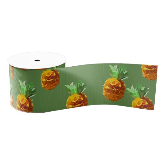 Ananas Ribbon Ripsband (Spule)