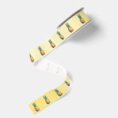 Ananas Ripsband (Rückseite)