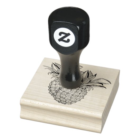 Ananas Rubber-Briefmarke Gummistempel (Stempel)
