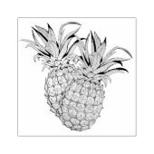 Ananas Rubber-Briefmarke Gummistempel (Prägung)