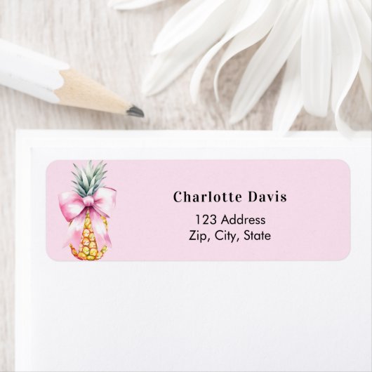 Ananas-Rücksendeadresse (Insitu)