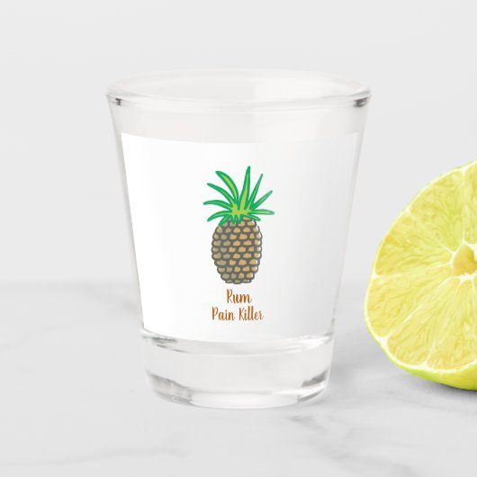 Ananas Rum Pain Killer> Schnapsglas (Vorderseite)