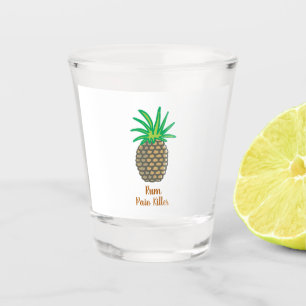 Ananas-Rum-Schmerz Killer> Schnapsglas