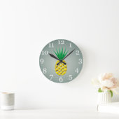 Ananas Runde Wanduhr (Zuhause)