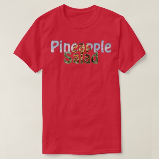 Ananas-Salat T-Shirt (Design vorne)